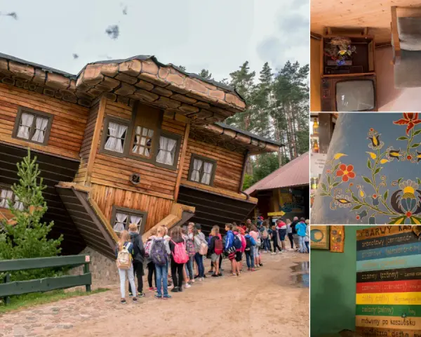 Dom do góry nogami i inne atrakcje na Pomorzu.